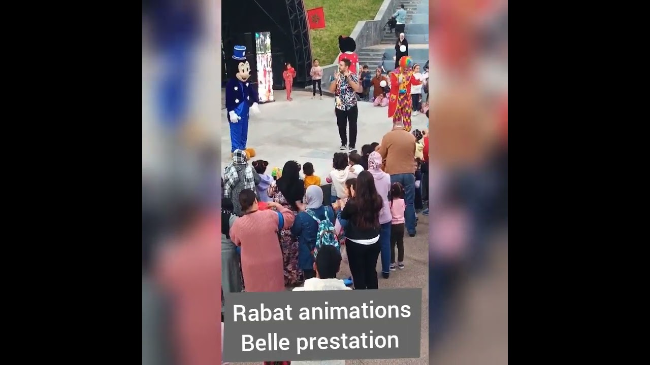 Rabat animation  jardin hassan 2
