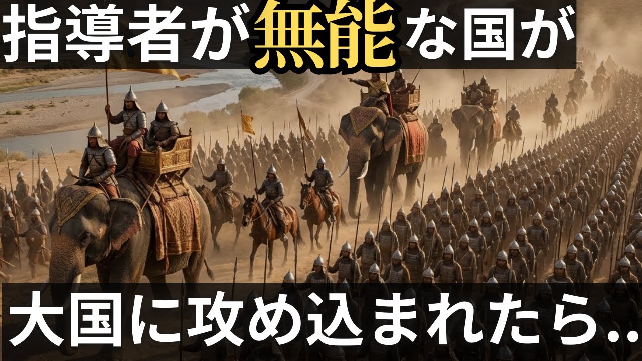 ビルマの蒙古襲来～暗愚で無能な王が治める国に元寇が来ると何が起きるか（モンゴルのパガン侵攻）