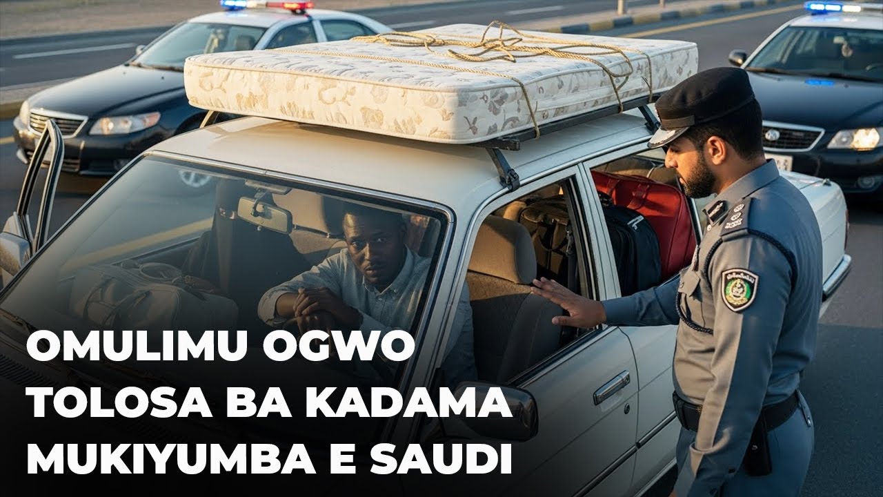 POLICE YE SAUDI YANKWATA NGA NTOLOSA KADAMA MUKIYUMBA