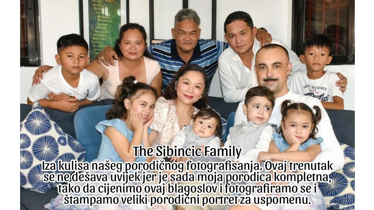 IZA KULISA NAŠEG PORODIČNOG FOTOGRAFISANJA | THE SIBINČIĆ FAMILY