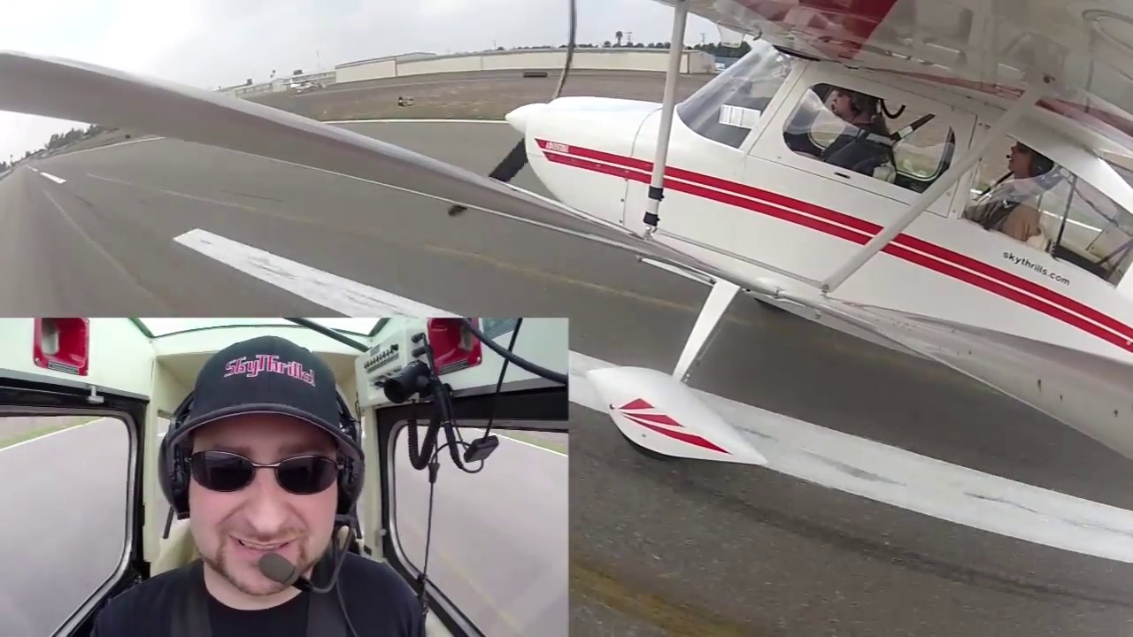 Citabria Tailwheel Training Skythrills at Chino KCNO