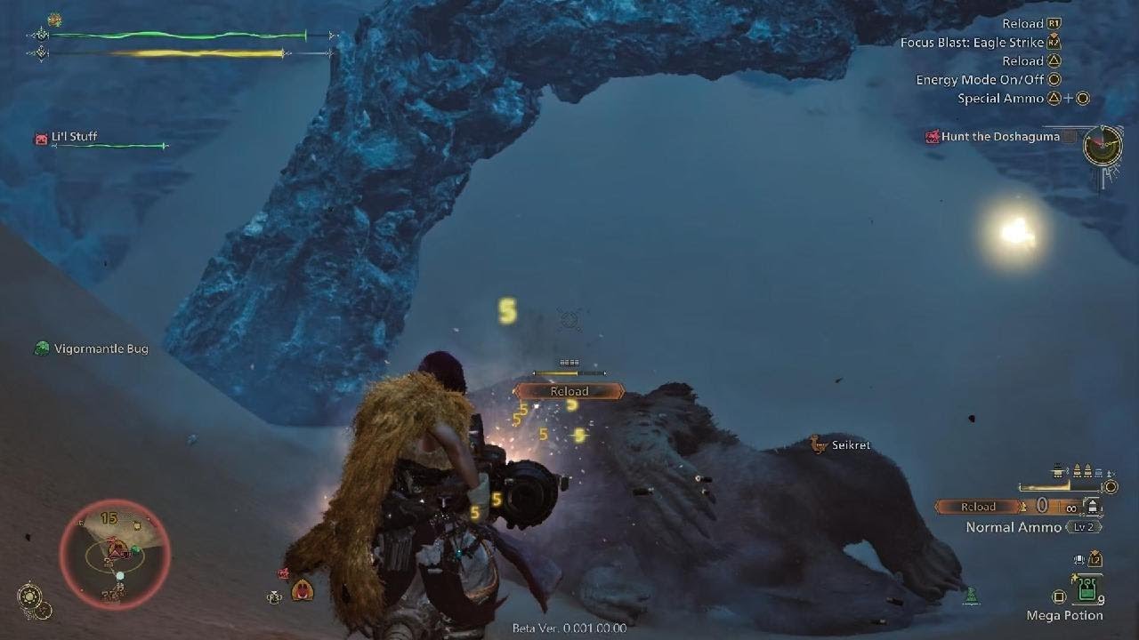 [Monster Hunter Wilds Beta] Rey Dau - Light Bowgun