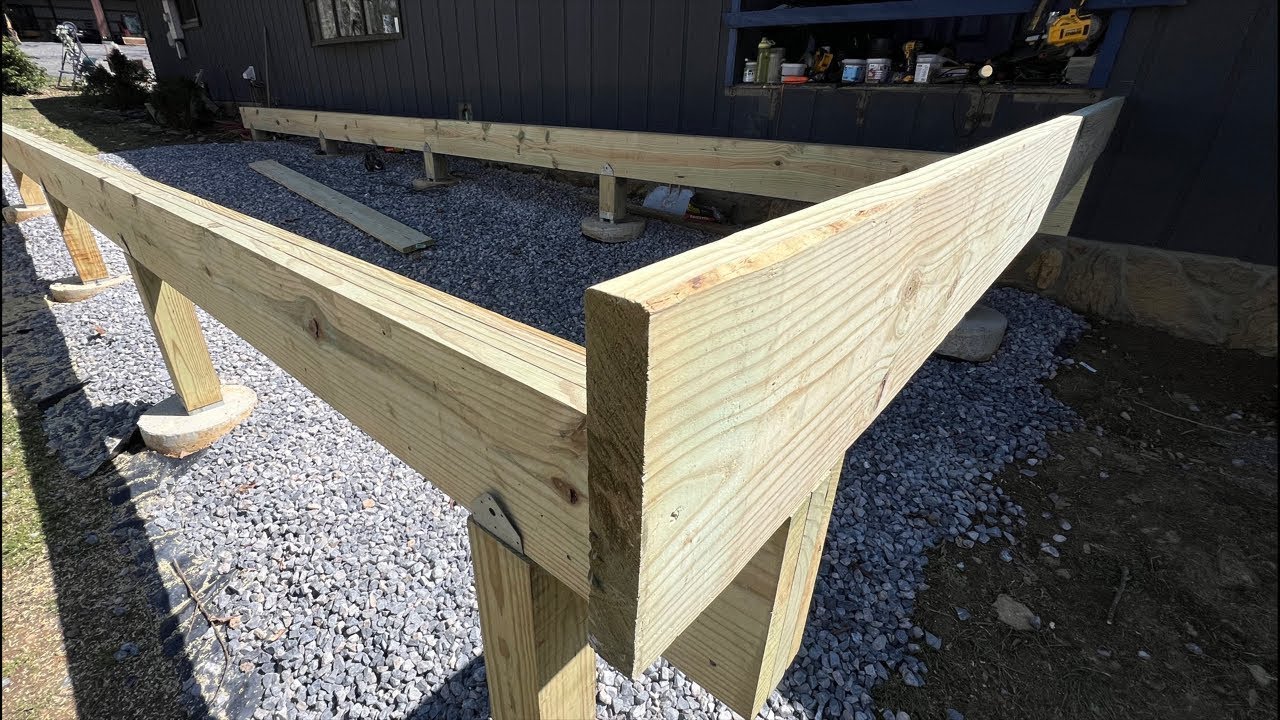 Protecting Deck Beams, Securing to Posts & Figuring Out Joist Layout | Deck Build Livestream