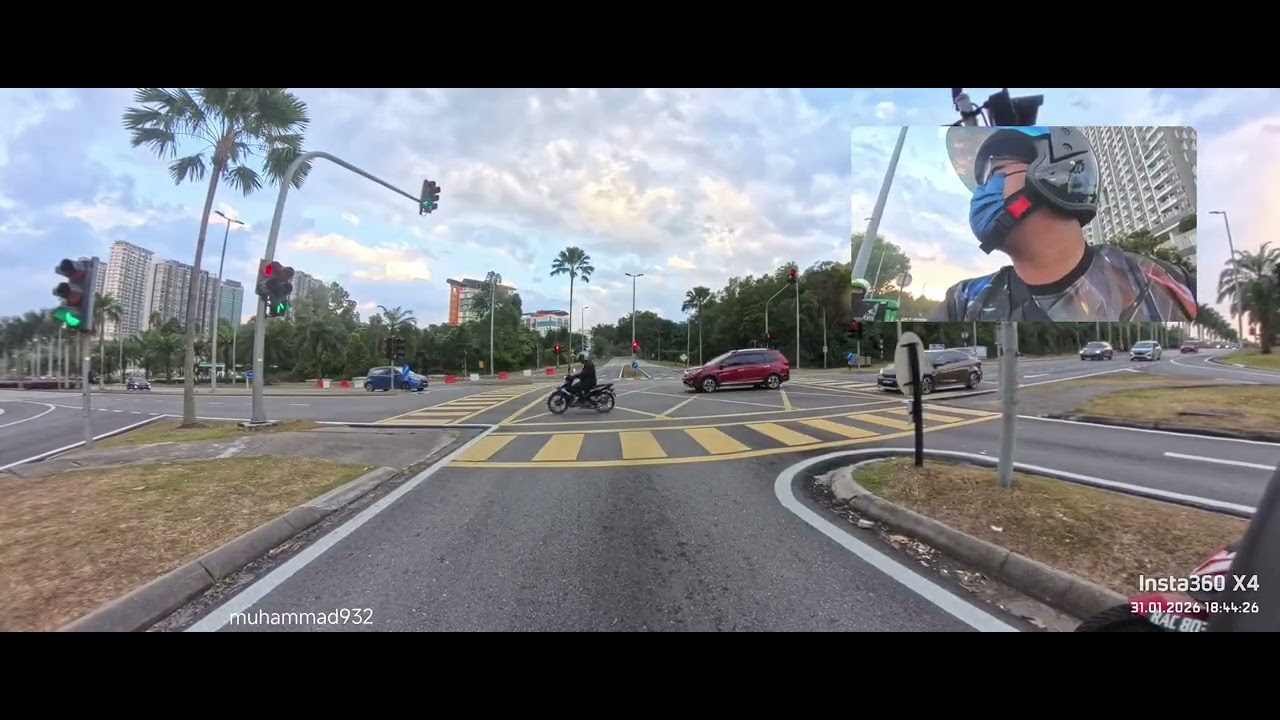Insta360 X4 | Honda Vario 160 | 31/01/2026 #2 | Ke Mentari Court