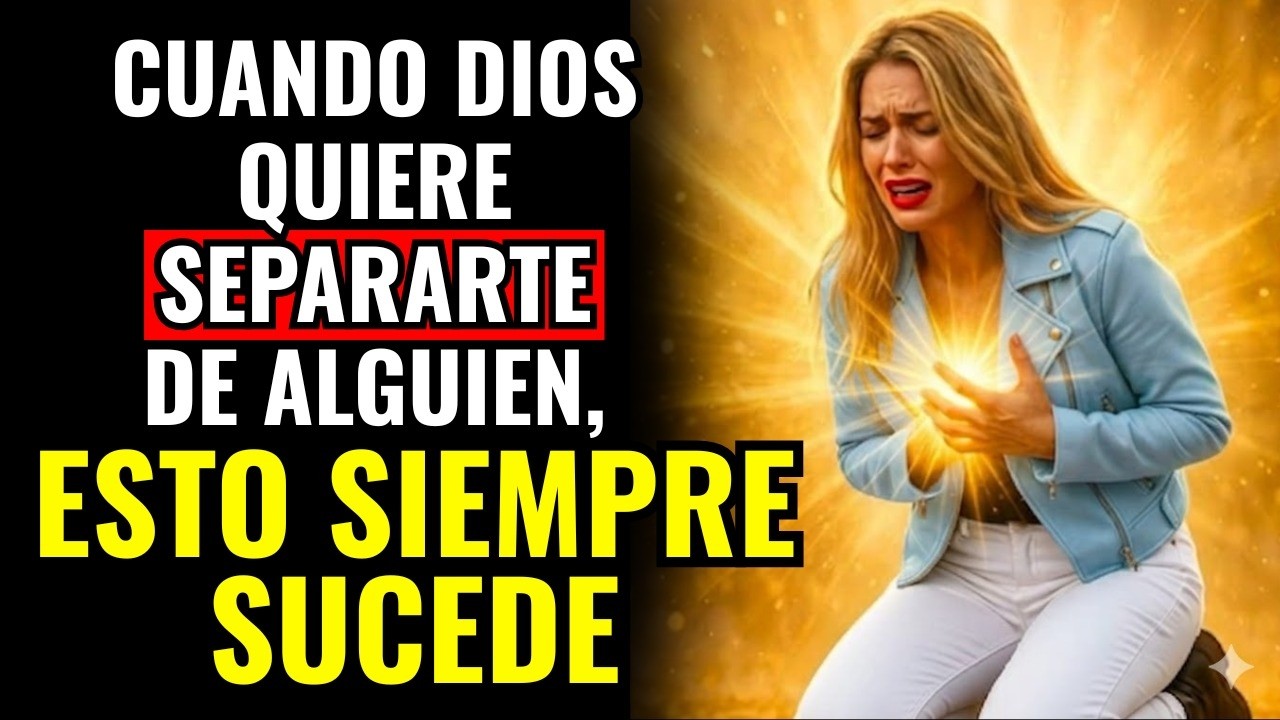 5 Cosas Que Pasan Cuando Dios Quiere SEPARARTE De Alguien