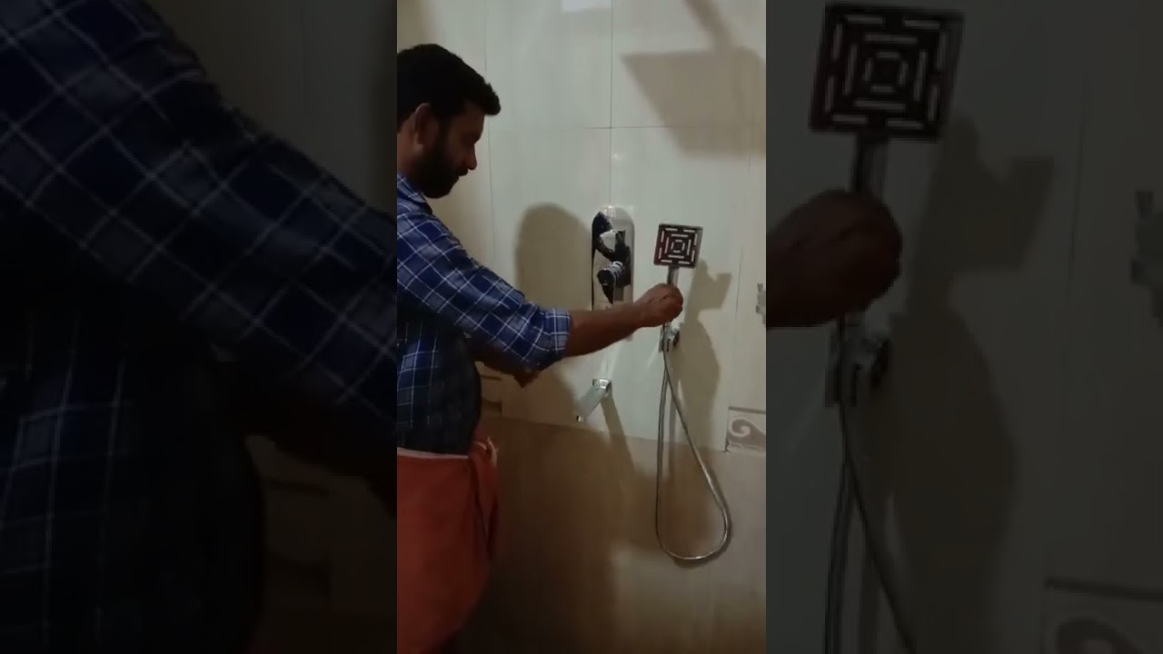 CONCEALED BODY OF SINGLE LEVER SHOWER WITH 3-WAY DIVERTER FIXING