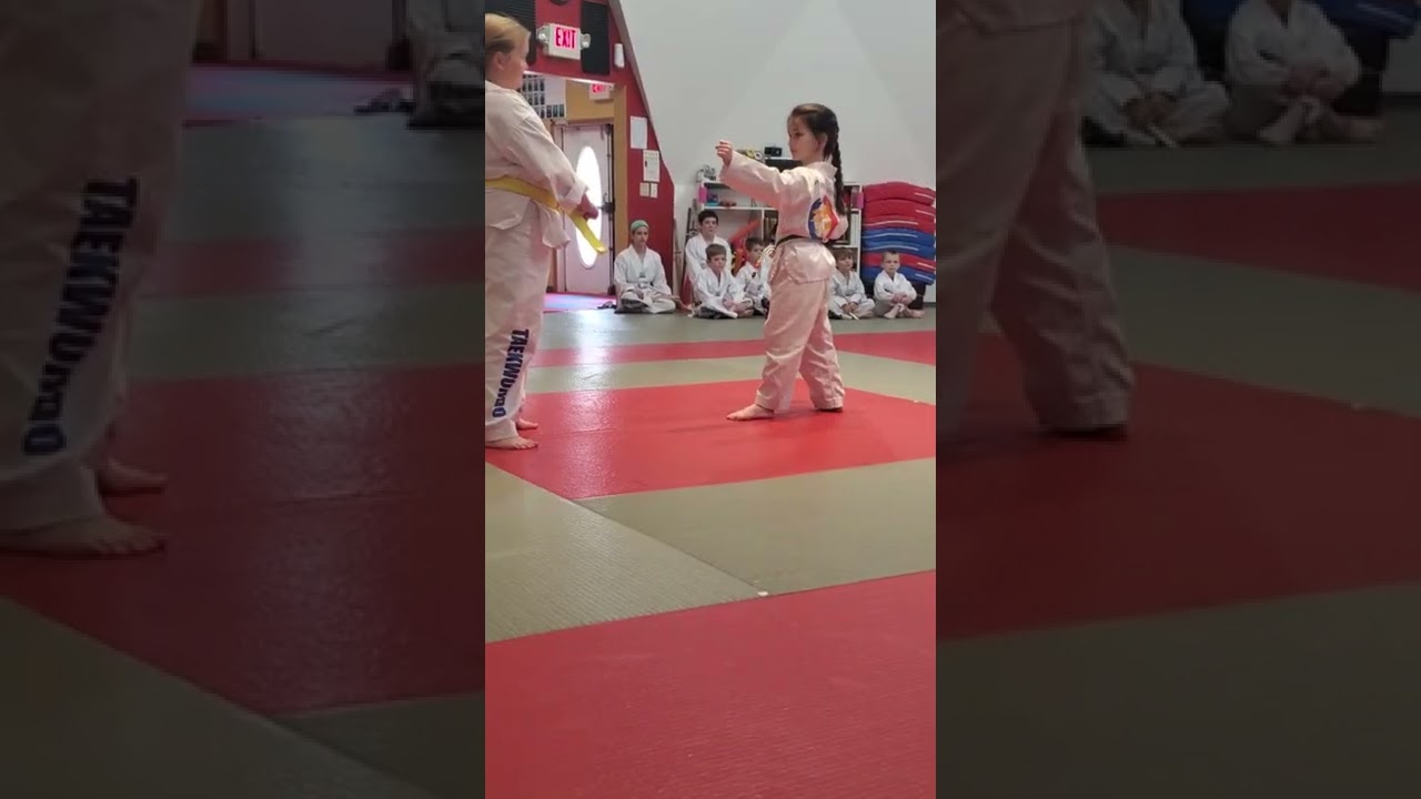 Angela Self Defense Attacker Orange Belt Test Nov 2022