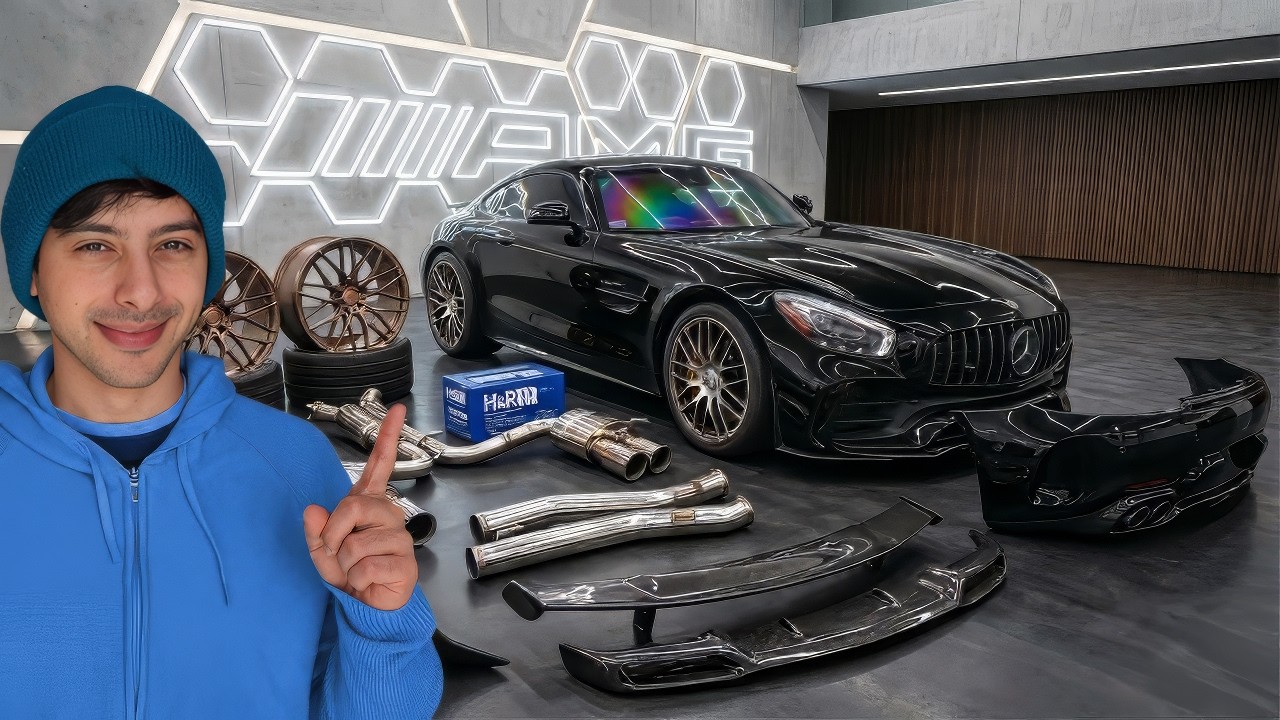 BUILDING AN AMG GTS IN 8 MINUTES!