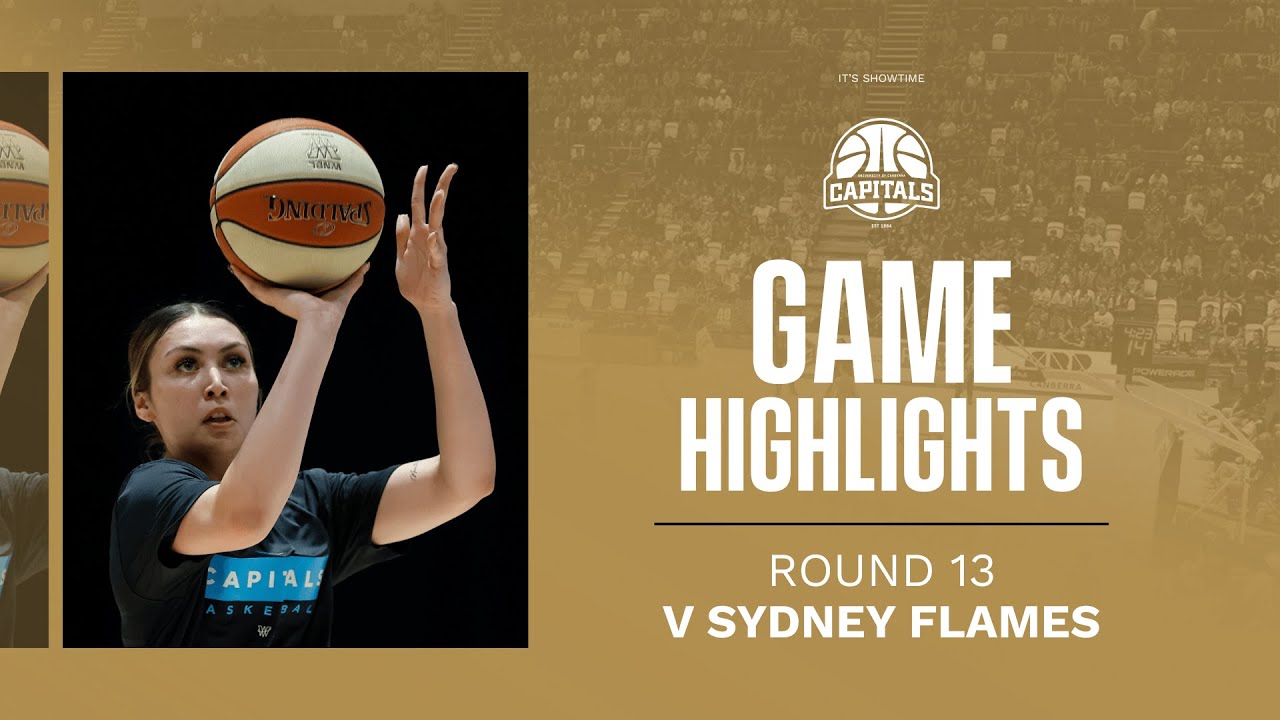 WNBL26 Highlights | UC Capitals v Sydney Flames 10.01.26