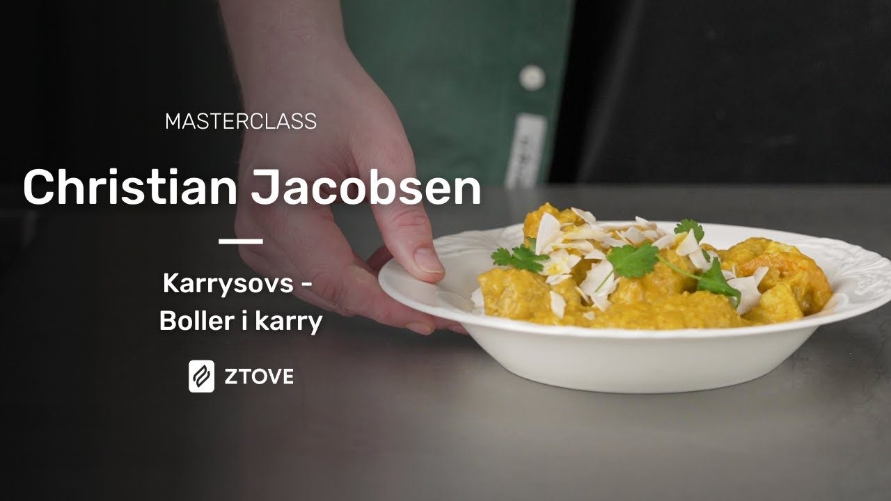 Karrysovs - boller i karry | Masterclass #4 med Christian Jacobsen | Hverdagsmad til b&oslash;rnefamilien