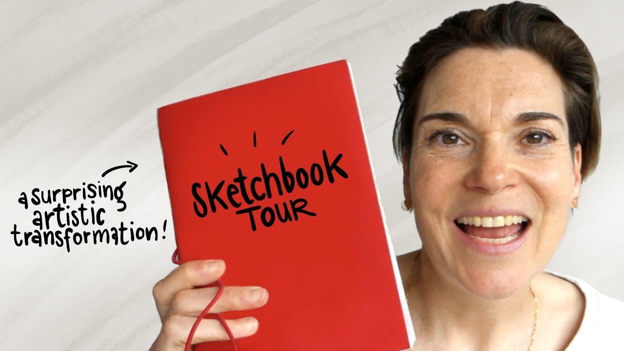 A Surprising Artistic Transformation: Sketchbook Tour