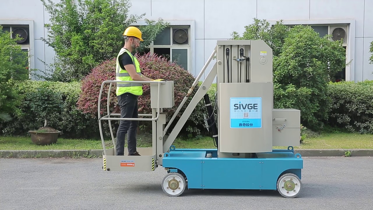 Sivge Vertical Mast Boom Lifts-best indoor access solution
