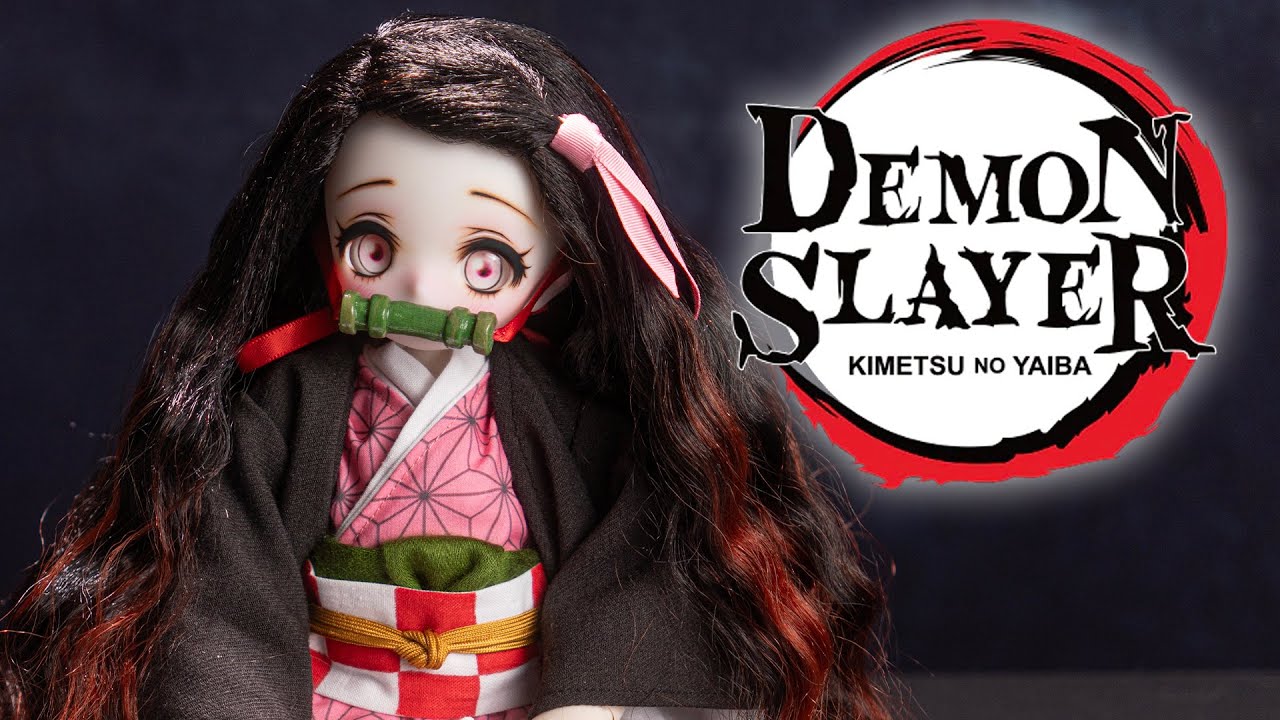 DEMON SLAYER | OOAK | BJD | Custom Nezuko Doll | DIY Repaint