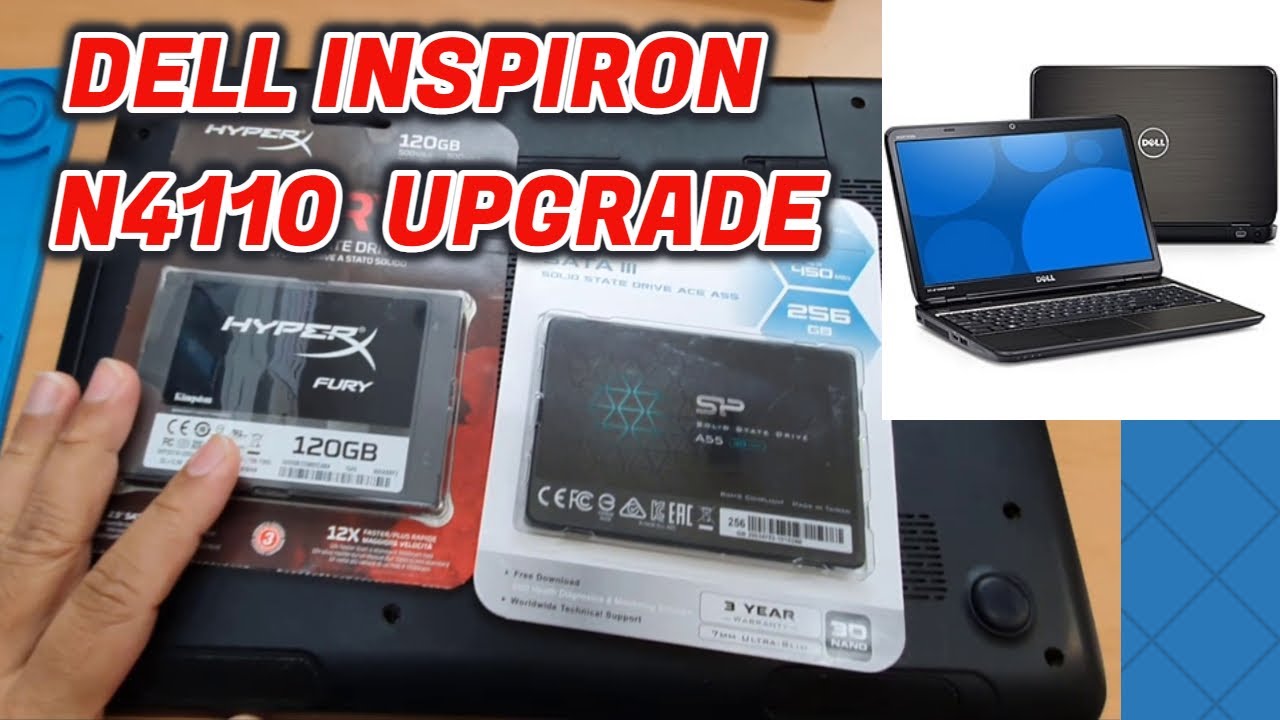 Dell Inspiron N4110 SSD Upgrade Guide  - Boost Performance!