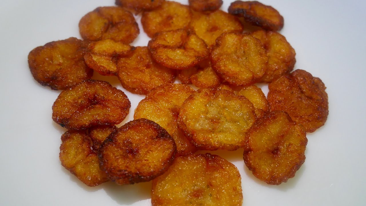 Red Banana Chips | Red Banana fries | Healthy Dried Red Banana | Roast Red Banana | Chips Recipe
