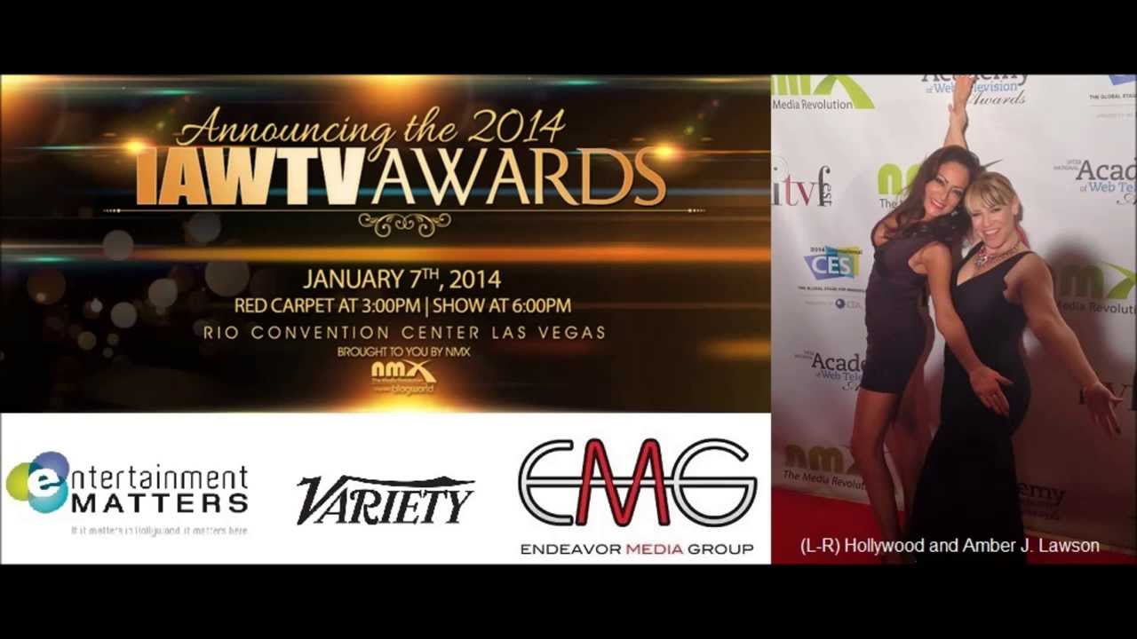 Hollywood interviews Amber J. Lawson at the IAWTV Awards