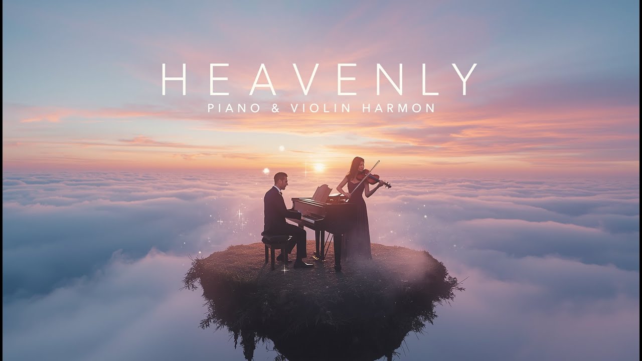 Wings of Serenity – Calm Violin & Piano Instrumental 2025 | 4K Relaxation