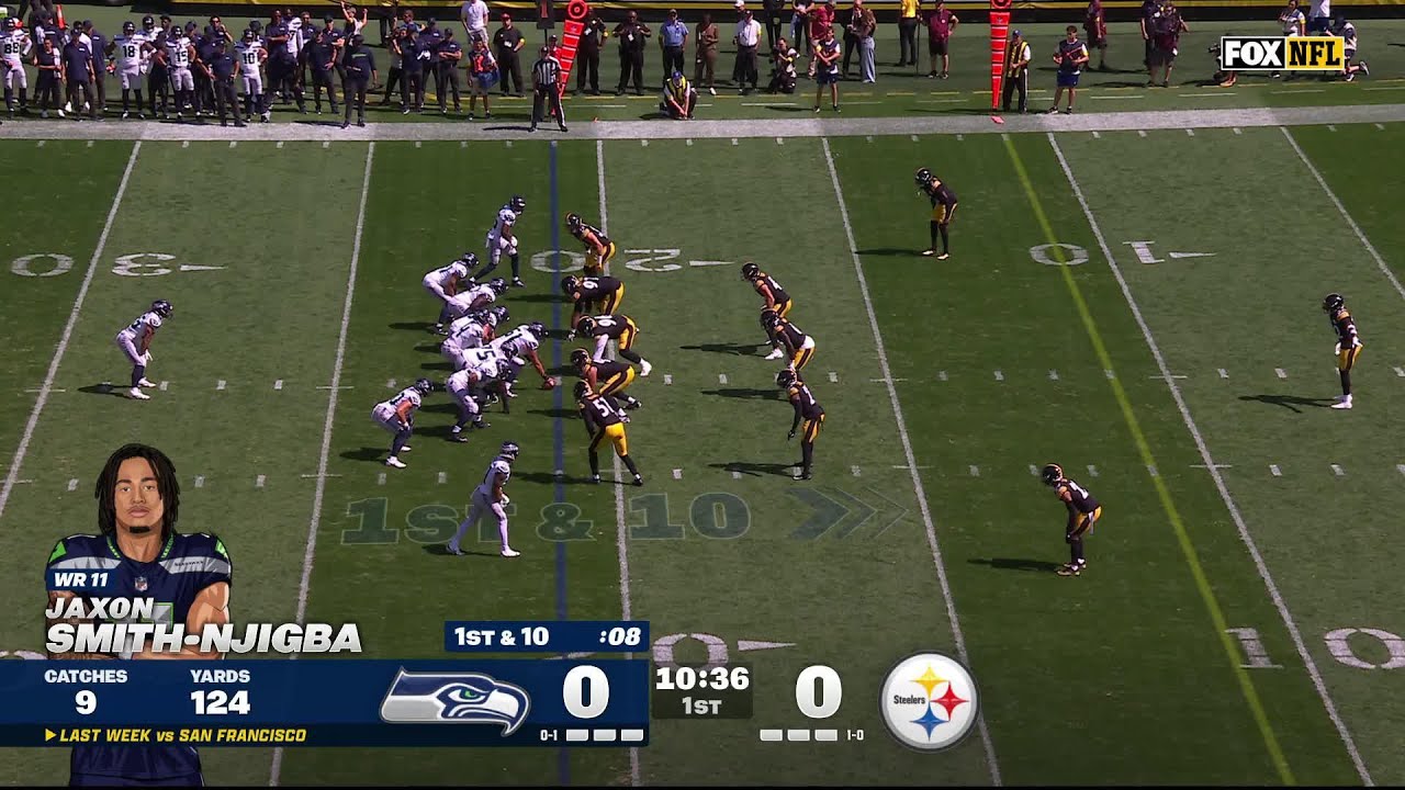 Tory Horton's first career catch is a touchdown