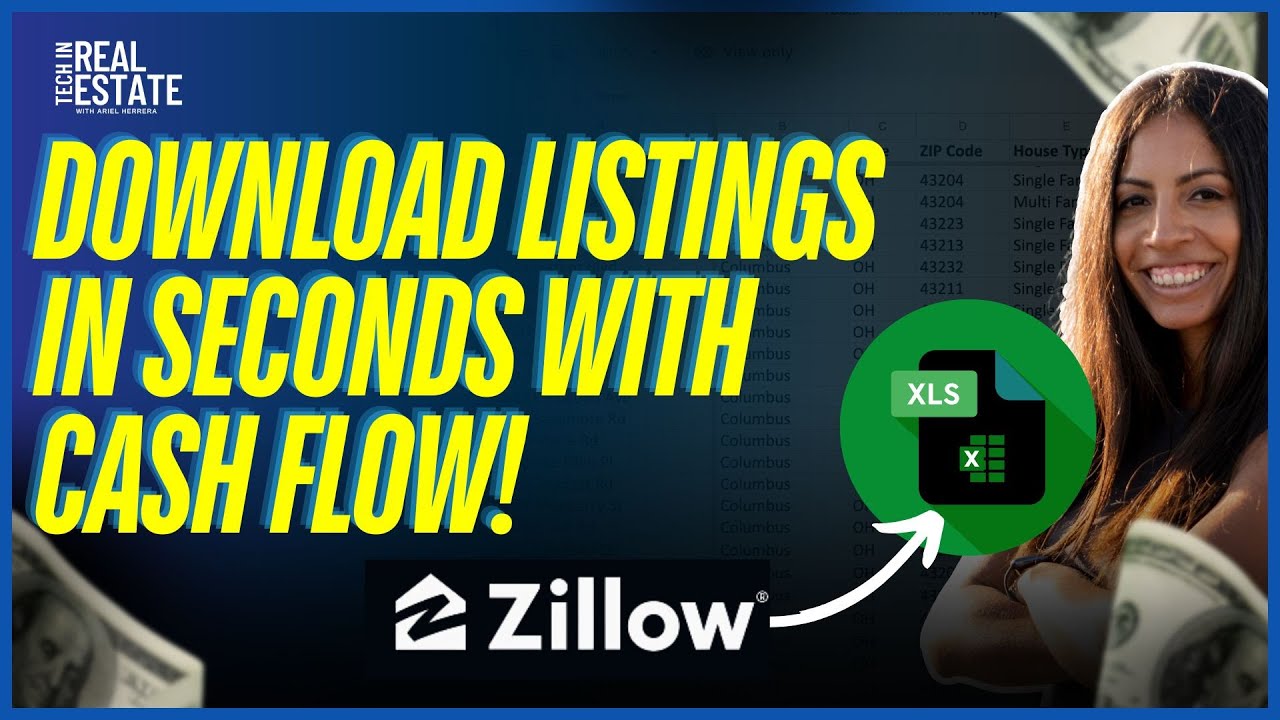 Как МГНОВЕННО загрузить листинги Zillow в электронную таблицу