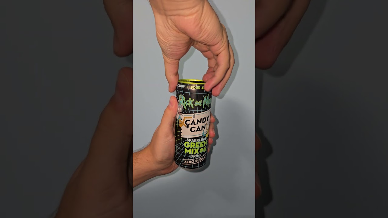 Rick & Morty Sour Apple Candy Can &ndash; Worth It or Wubba Lubba Trash?! #Cadycan#SourApple