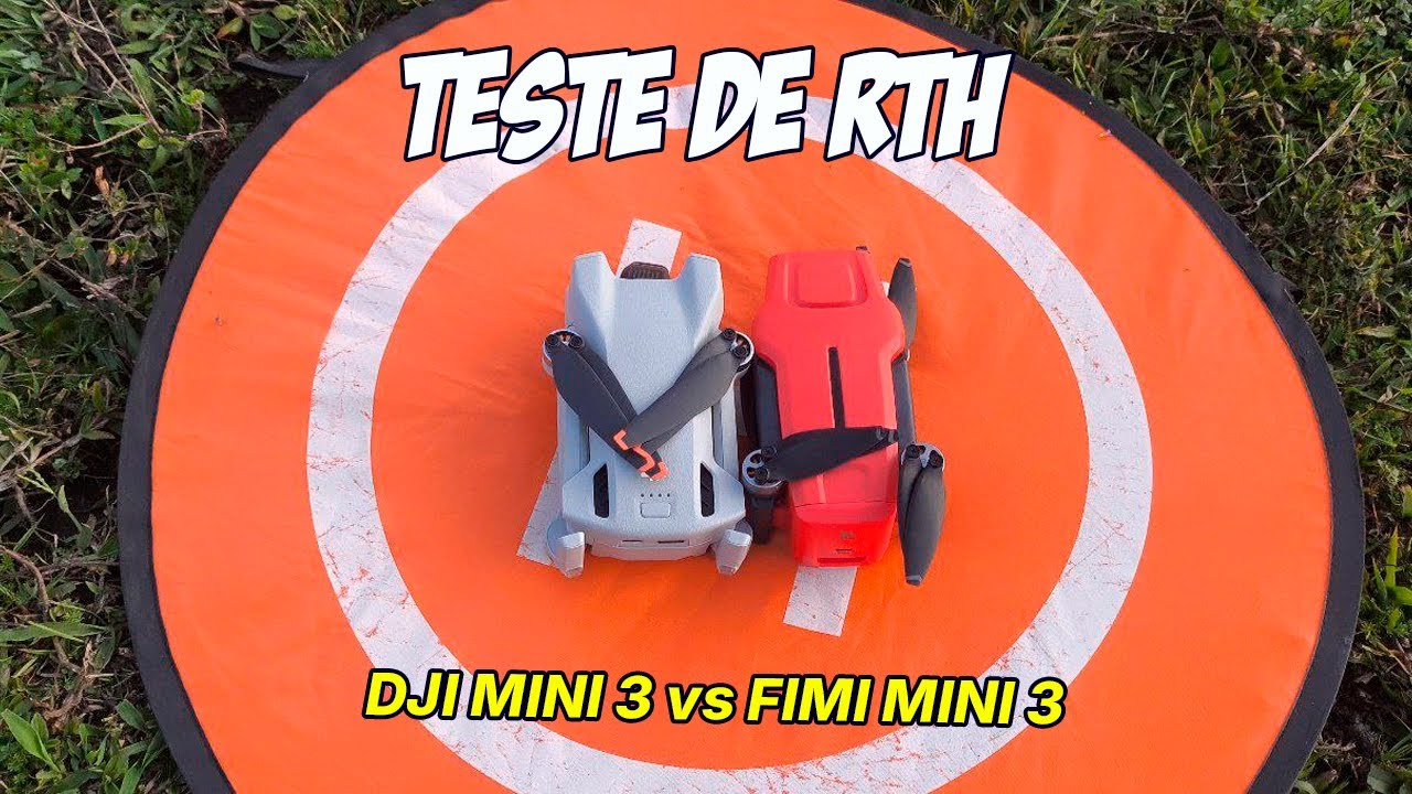 TESTE DE RTH - DJI MINI 3 vs FIMI MINI 3