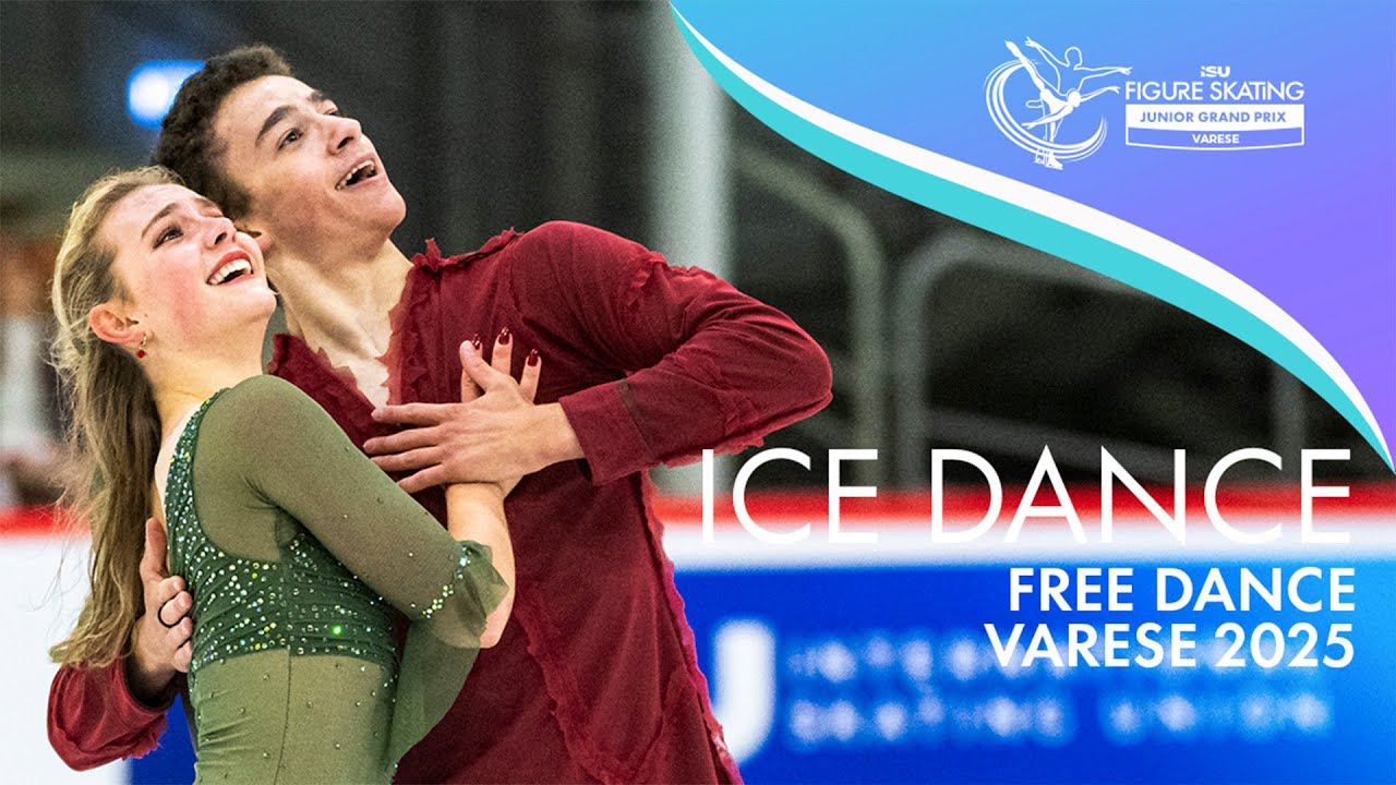 Junior Ice Dance Free Dance | Varese 2025 | #JGPFigure