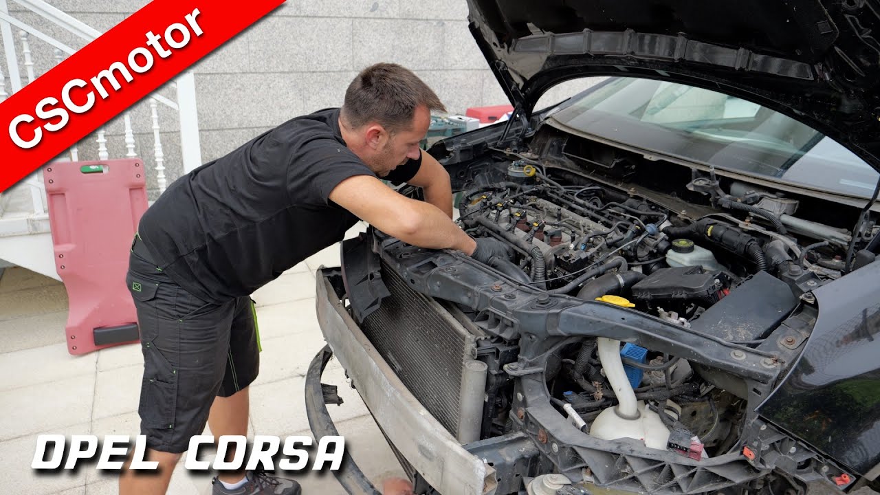 Empezamos con la mecánica del Opel Corsa