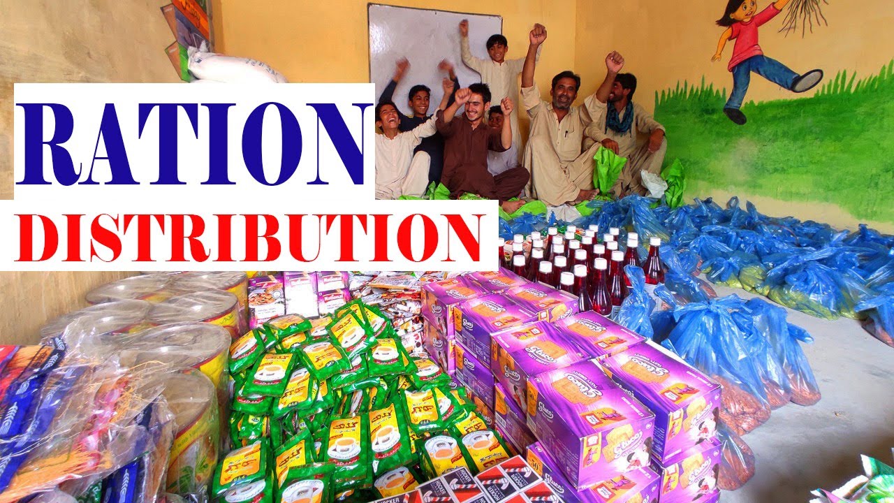 Ration Drive In The Poorest Province Of Pakistan