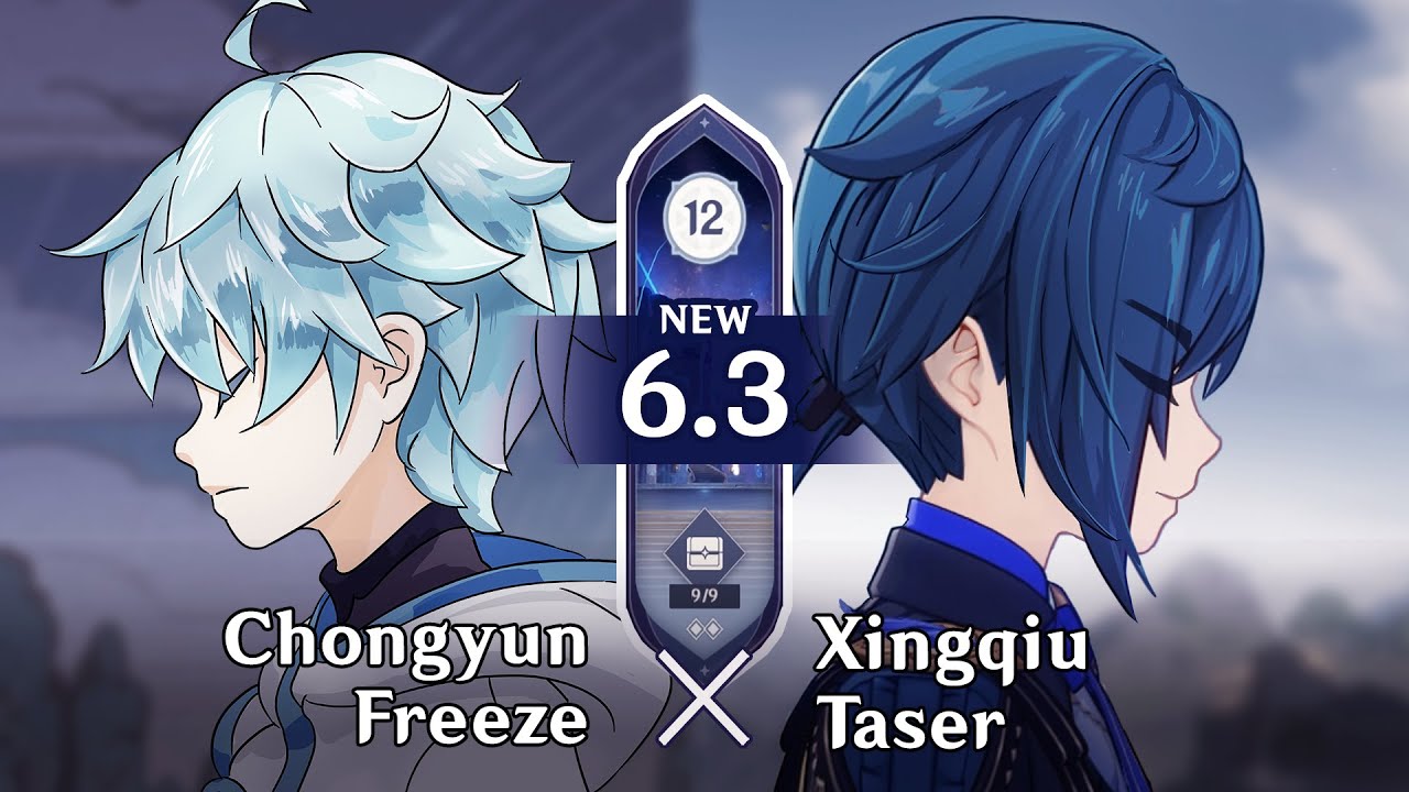Chongyun (Top) - Xingqiu (Bottom) | Spiral Abyss 6.3 | Genshin Impact Luna