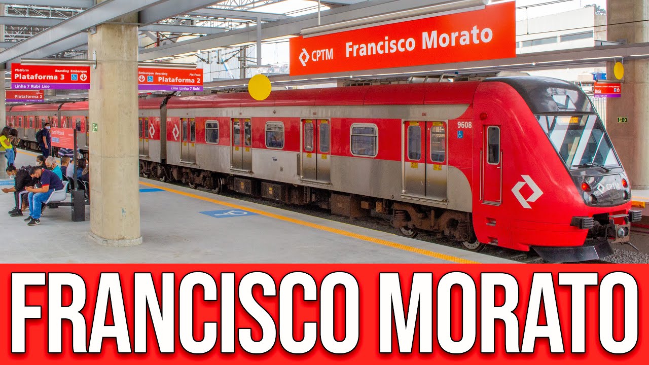 Nova Estação Francisco Morato da CPTM (Linha 7 - Rubi) - Eu Fui Conferir #114