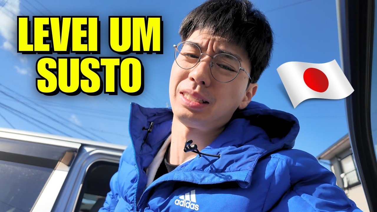 Depois desse susto, fomos parar no médico no Japão…