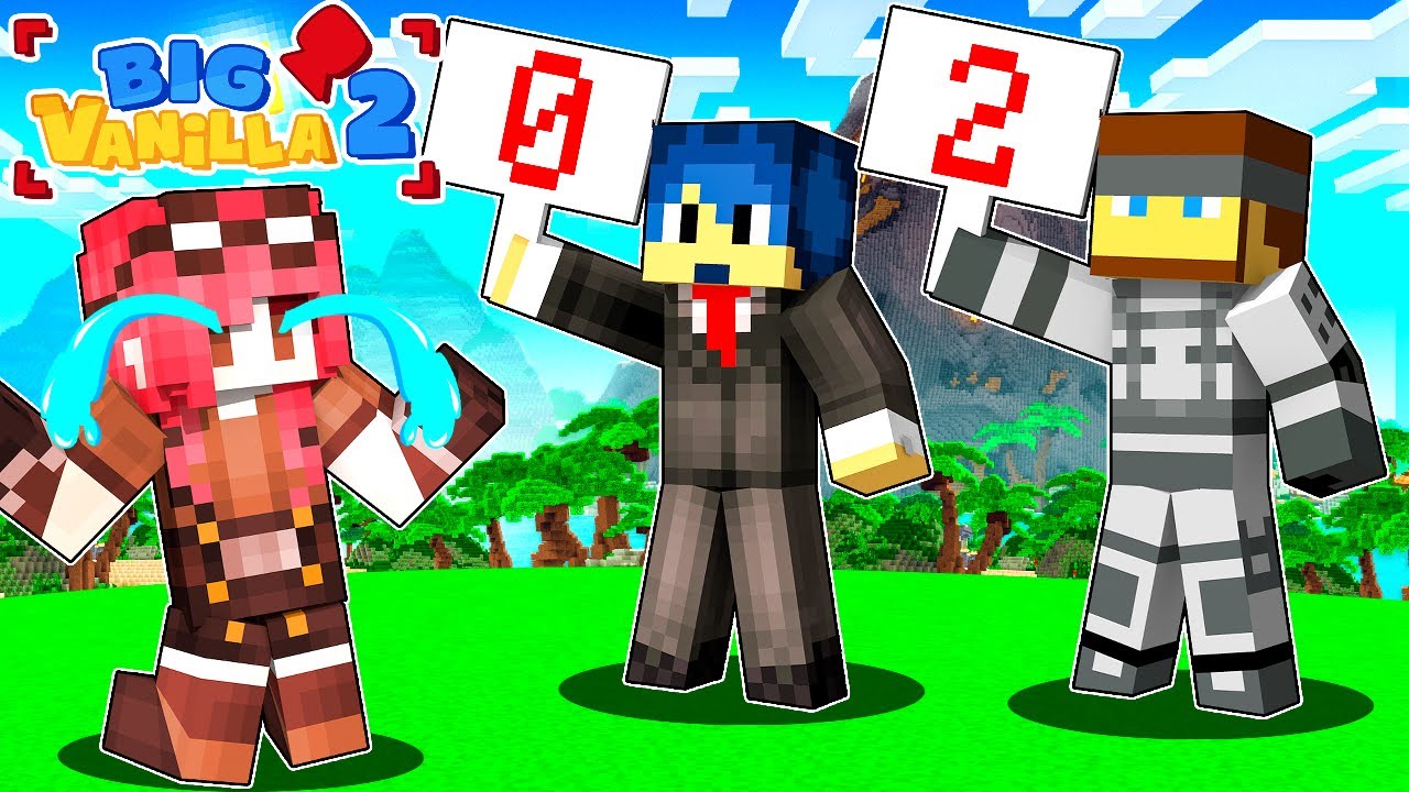FAVIJ GIUDICA LE CASE DELLA BIG VANILLA 2! - MINECRAFT Ep.4
