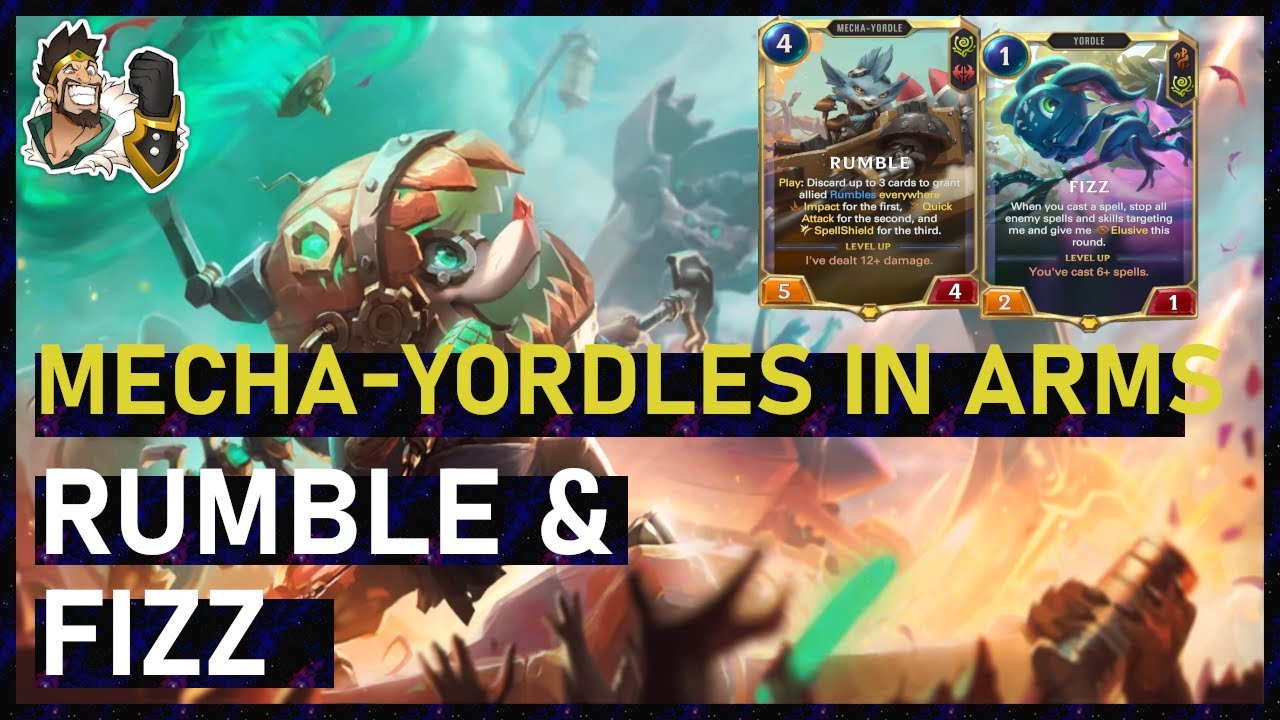 LoR | Mecha-Yordles In Arms! Rumble Fizz Crushing The Ladder!? Deck Guide and Gameplay!