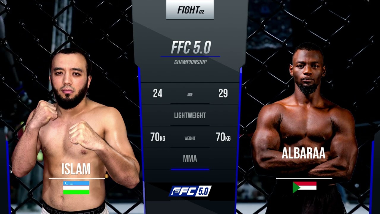 FFC 5.0 | Fight 2: Islam (Red) vs. Albaraa (Blue) – Lightweight Explosion