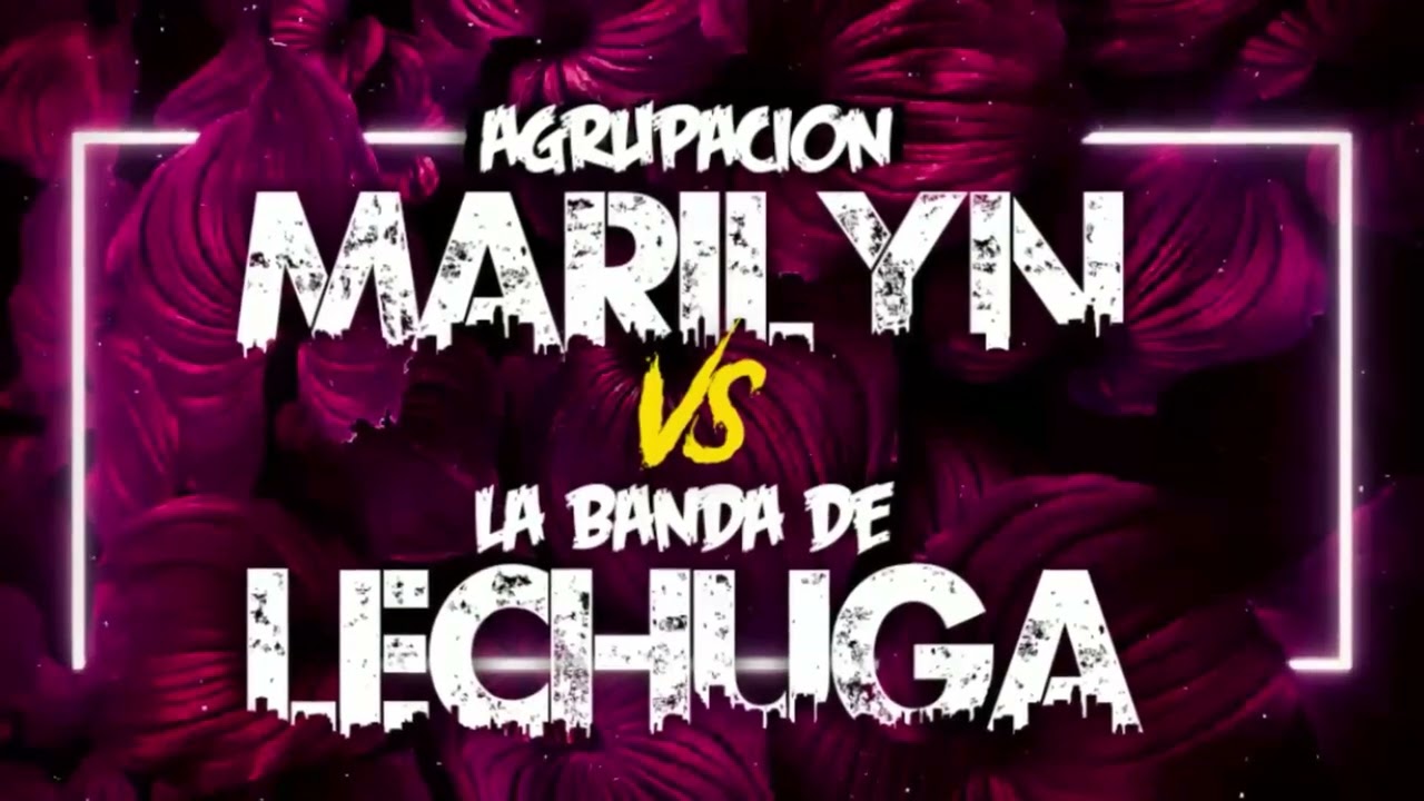 La Banda de Lechuga vs Agrupacion Marilyn ❤️ Cumbias Testimoniales de Santiago Ismael Torres 🍺