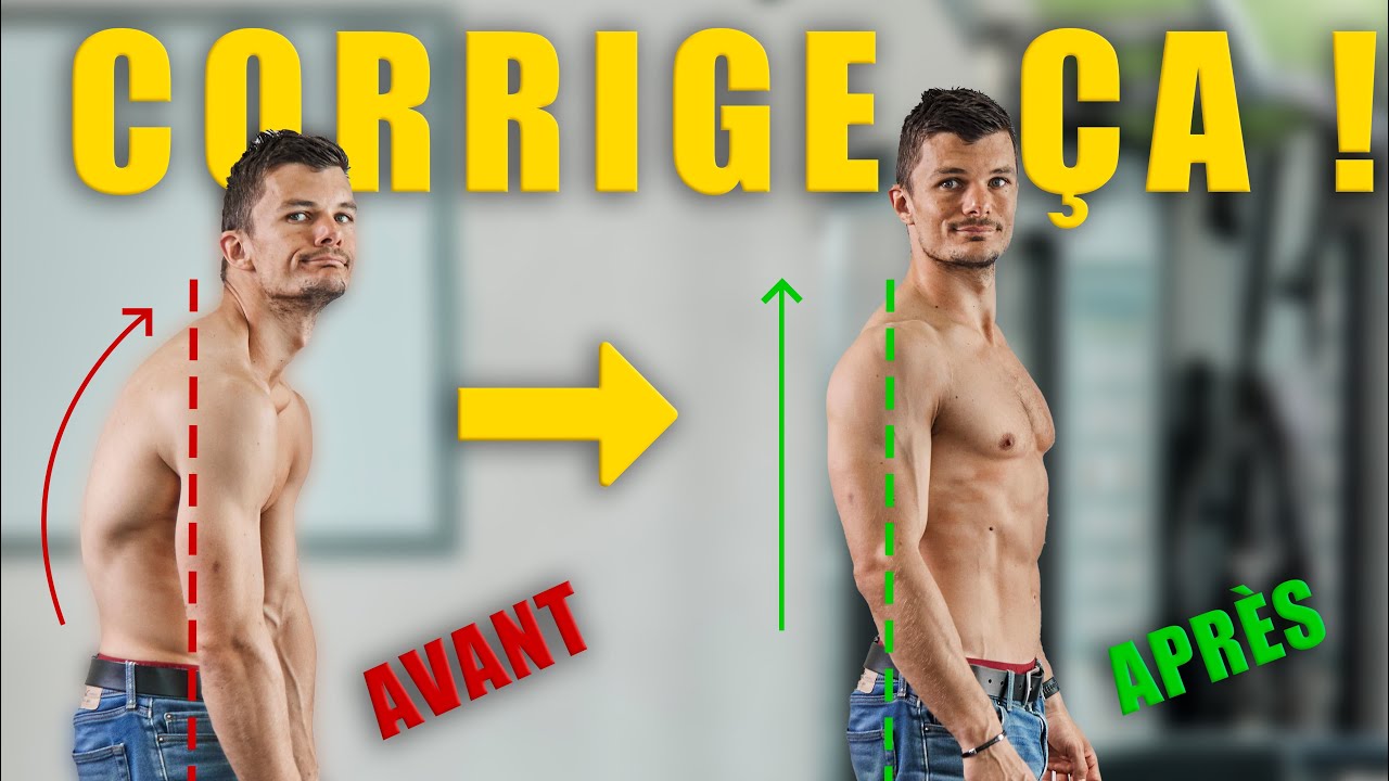 CORRIGE ta POSTURE facilement avec ces EXERCICES.