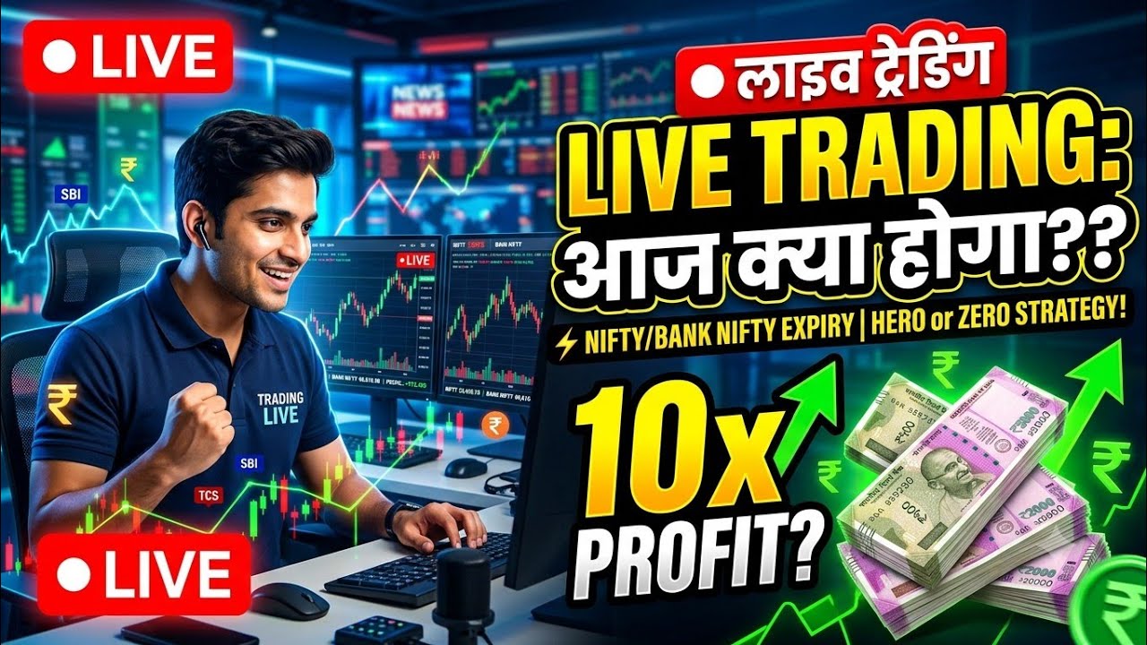 LIVE Nifty 50 Option Trading 🔥 | High Accuracy Level Marks & Price Action  #Nifty50 #Livetrading