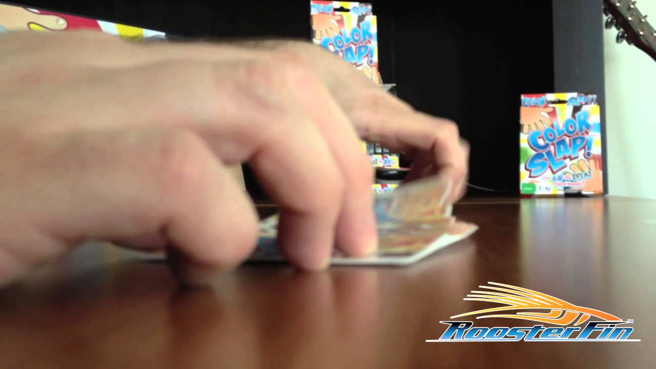 FAST PACED, LOTS OF ACTION card game - Color Slap