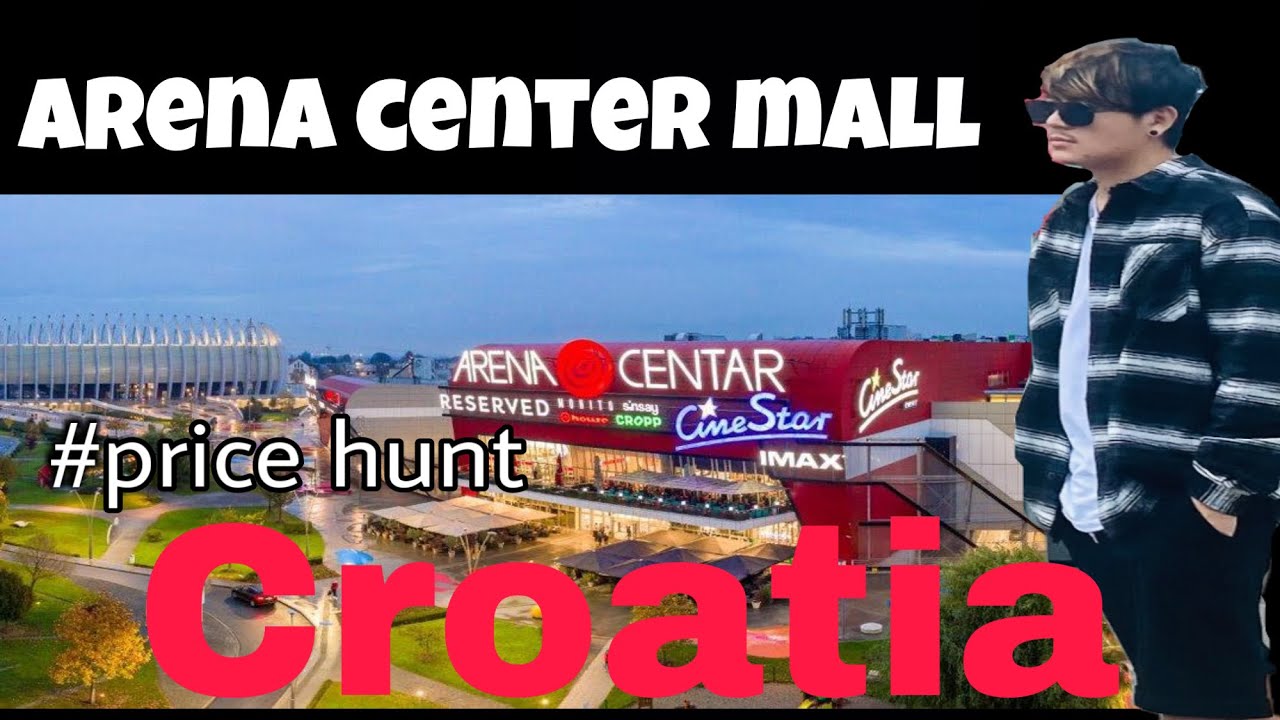 Visit Arena Center Mall Zagreb Croatia || Big Shopping Mall In Croatia 🇭🇷 😎