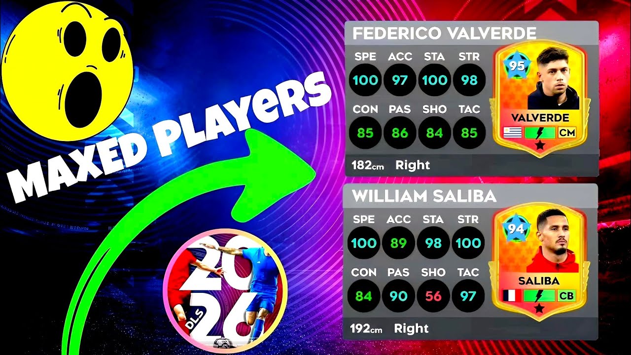 DLS 2026 | Maxing of Valverde & Saliba in DLS26