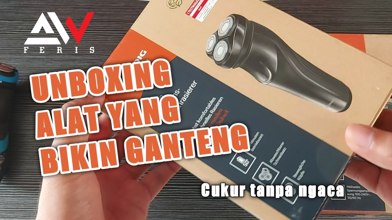UNBOXING Shaver Grundig Rotary | Alat Cukur Bebas Iritasi