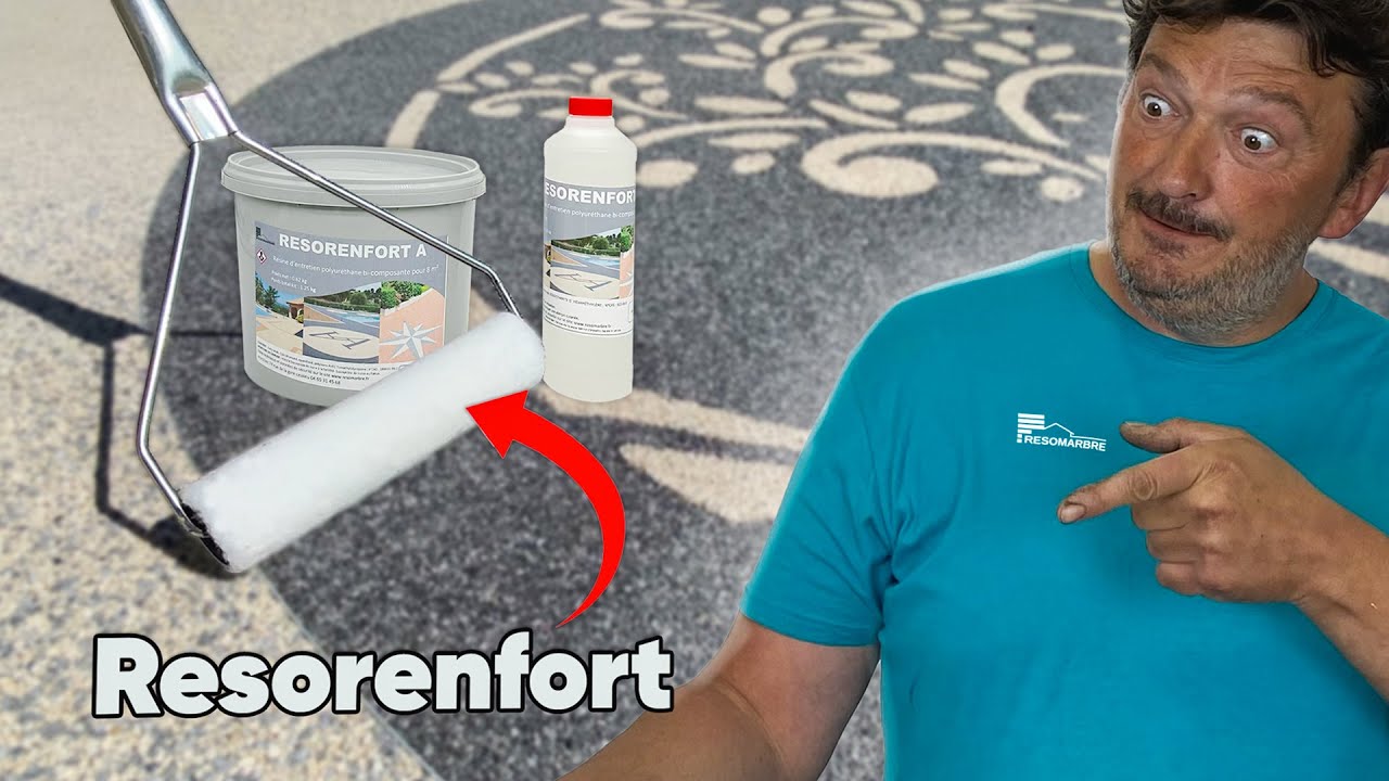 [TUTO] Comment utiliser le Resorenfort sur une terrasse en Granulat de marbre/Moquette de pierre ?