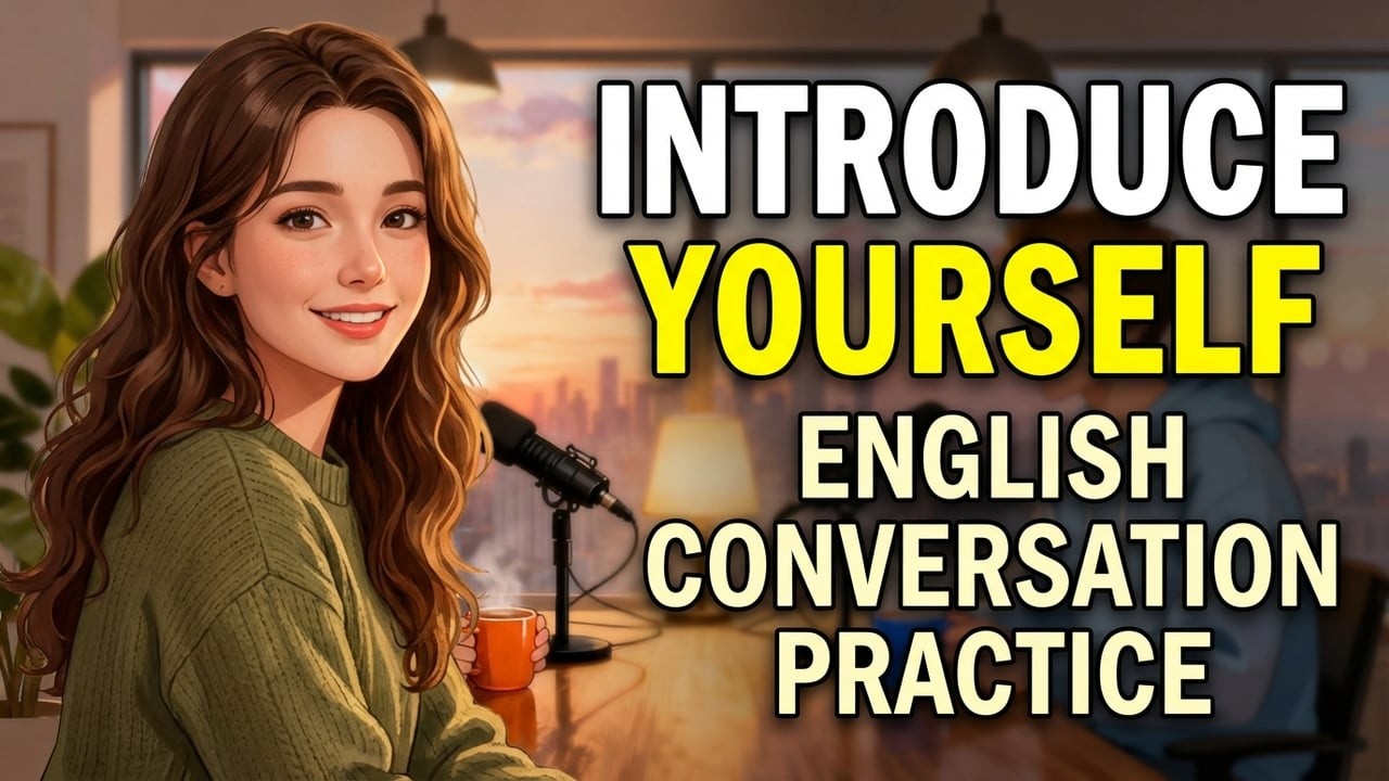 Learn to Introduce Yourself | English Conversation Practice for Beginners (A1-A2)
