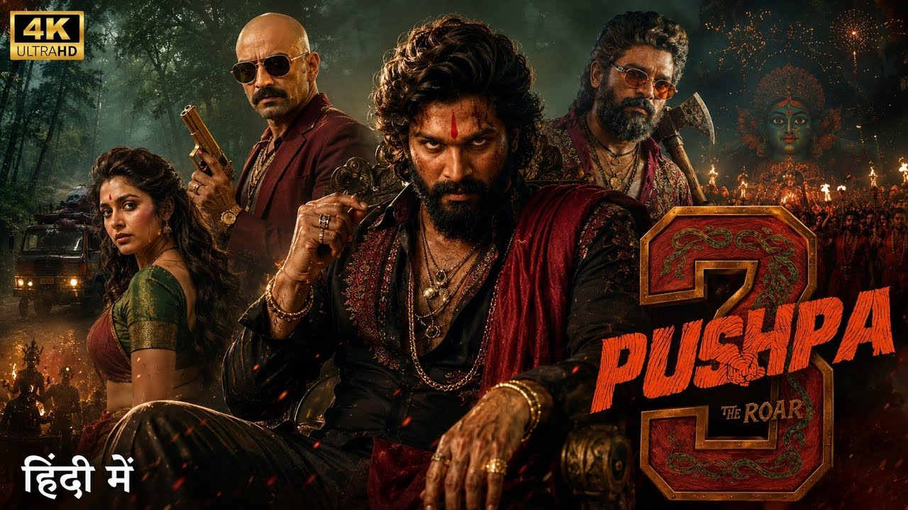 Pushpa 3 Hindi Dubbed (2026) | Allu Arjun | New South Action Movie | Full HD | Hindi Dubbed Movie