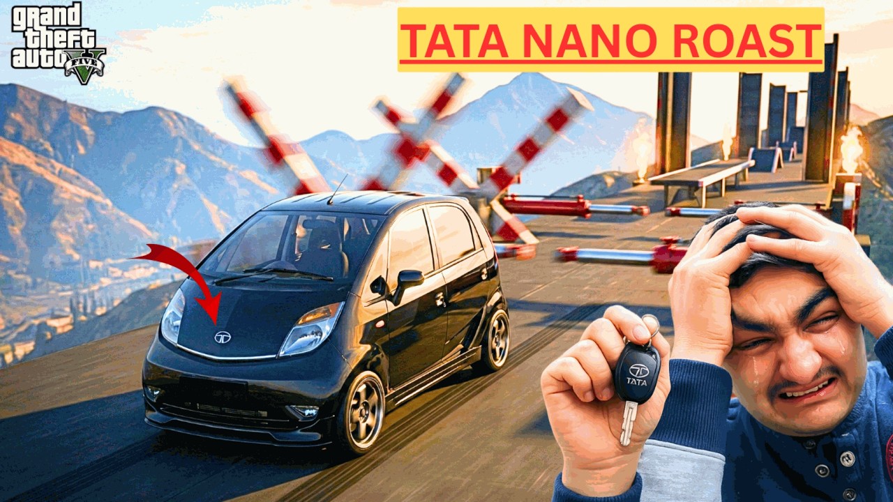 I Roasted Tata Nano NONSTOP for 8 Minutes in GTA 5… Regret? 💀