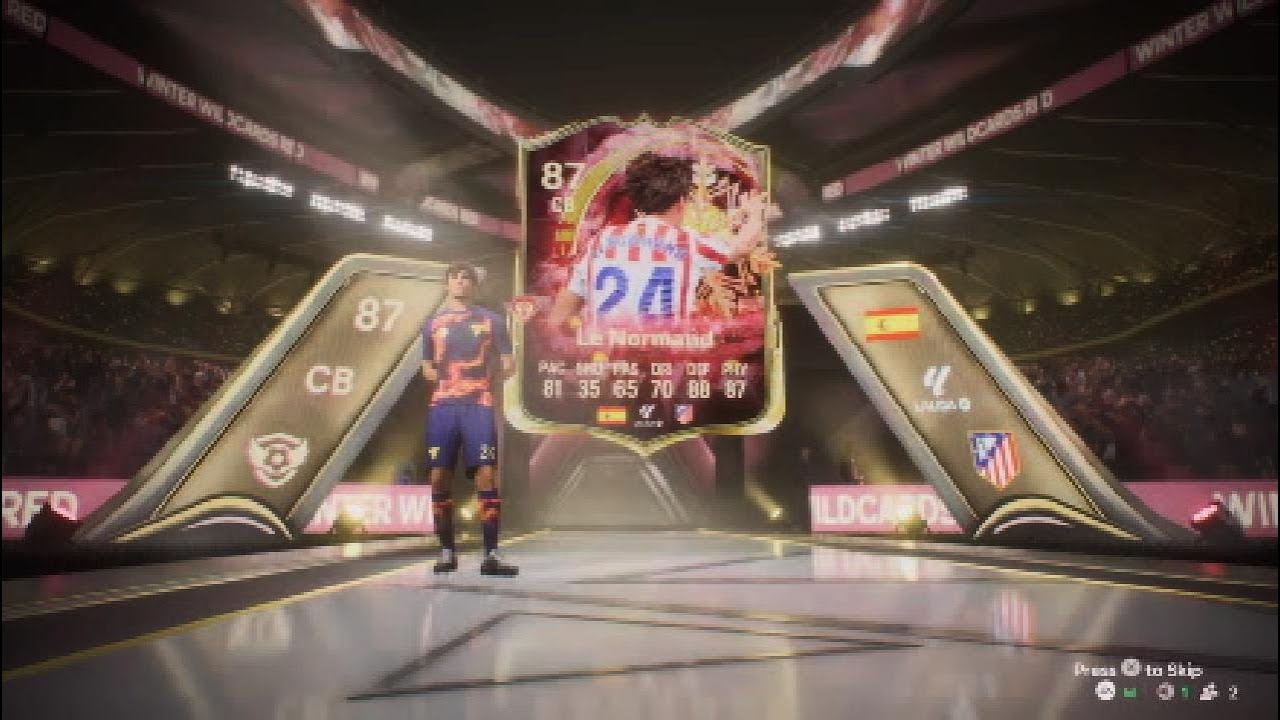 Completing the Winter Wildcards Robin Le Normand SBC in FC 26