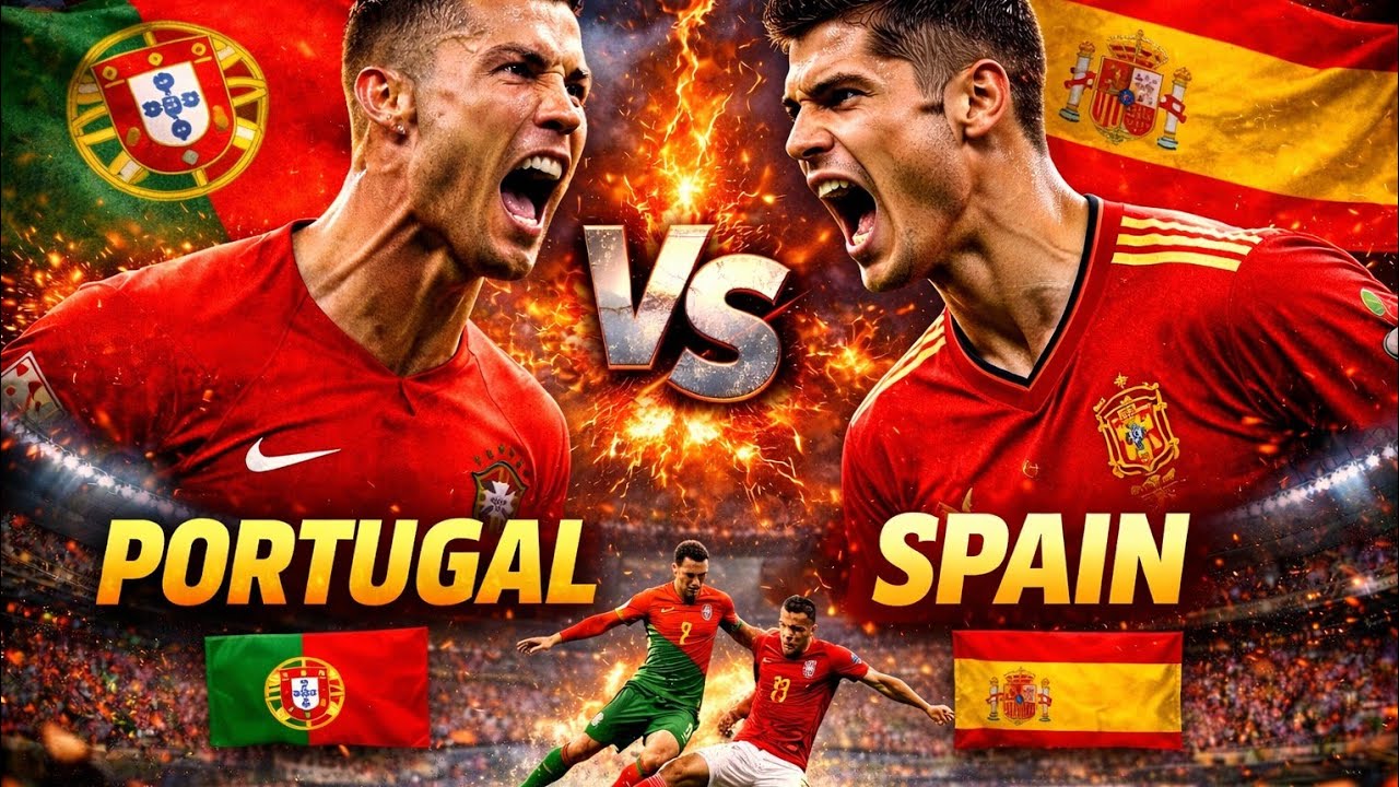 Portugal vs Spain 🔥 Full Takkar | Europe Ki Sab Se Bari Rivalry!