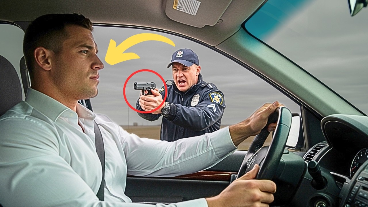 POLICÍA APUNTA SU ARMA A UN NAVY SEAL LATINO - SEGUNDOS DESPUÉS… 50 SOLDADOS DE ÉLITE LO ESPOSAN