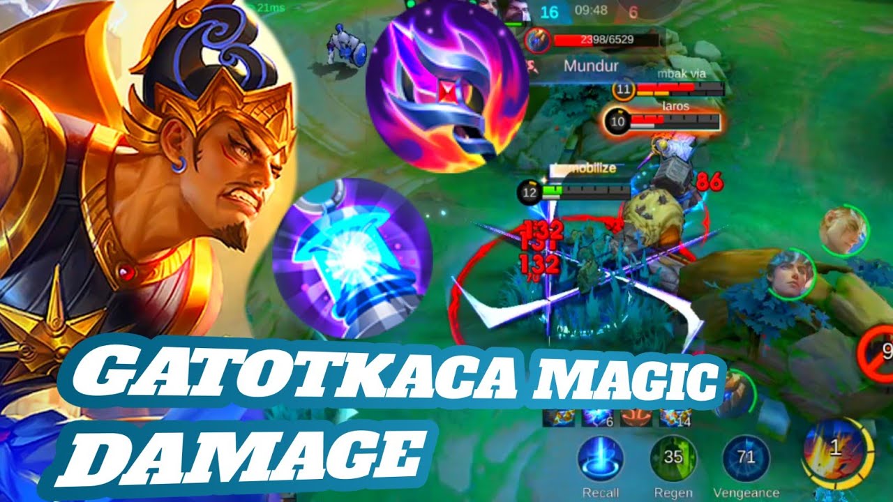 Сборка Гатоткача: магический урон для одиночной игры в Mobile Legends.