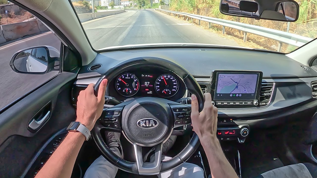 2020 Kia Rio 1.0 T-GDI - тест-драйв POV